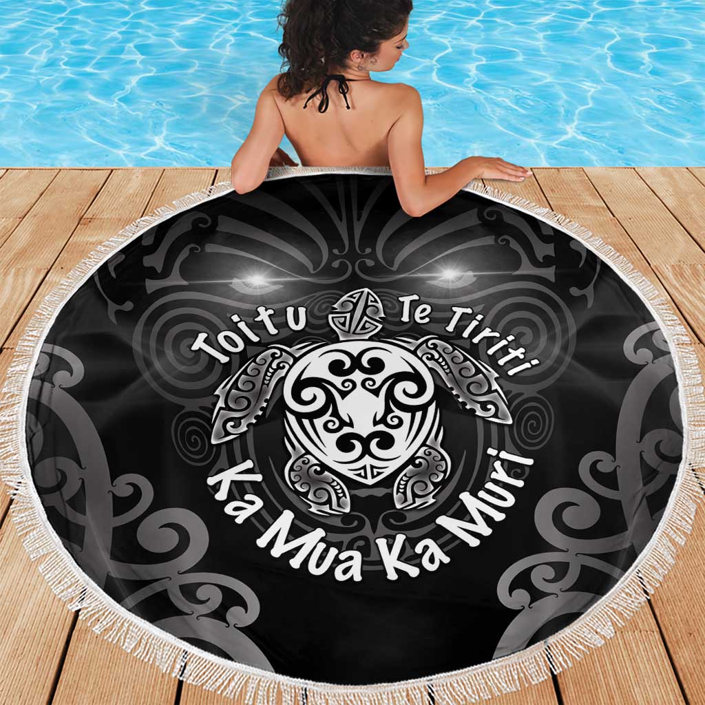 Aotearoa Toitu Te Tiriti Beach Blanket Ka Mua Ka Muri LT05 - Polynesian Pride