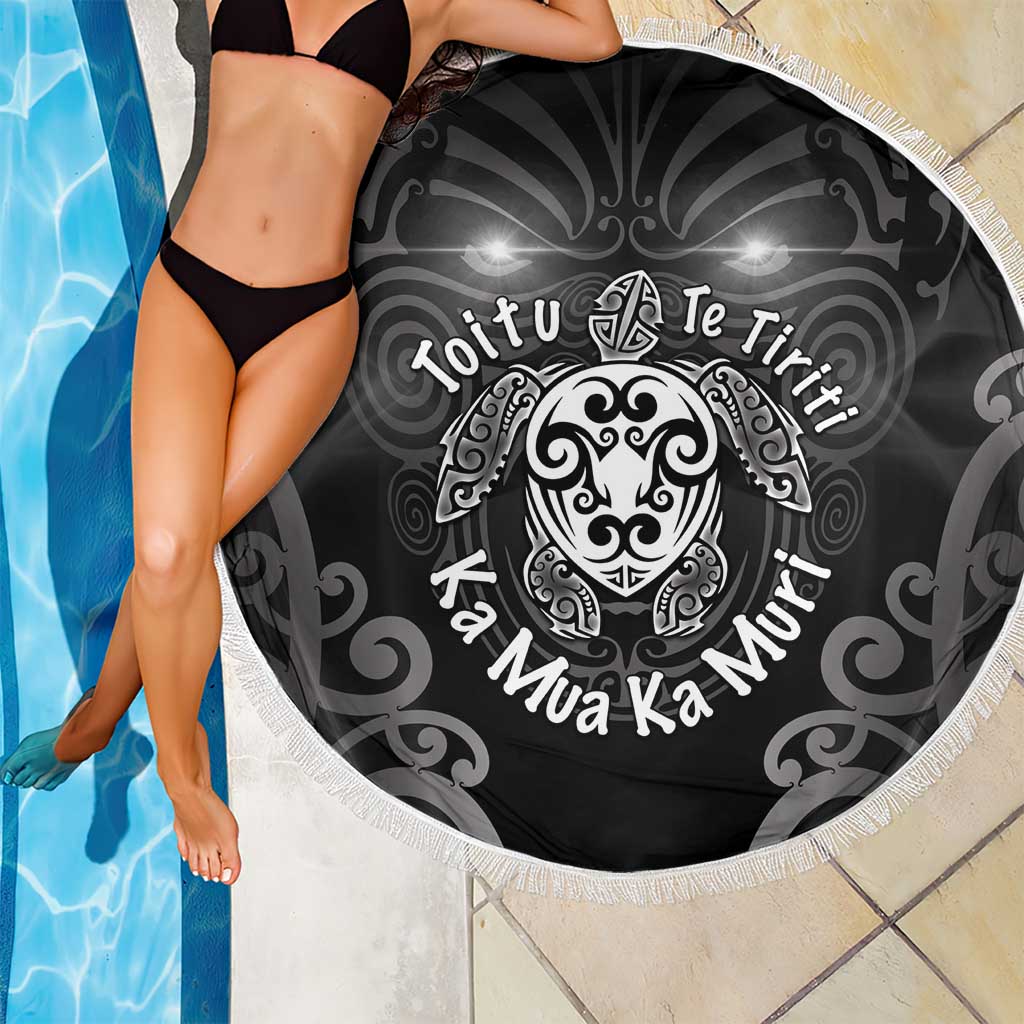 Aotearoa Toitu Te Tiriti Beach Blanket Ka Mua Ka Muri LT05 - Polynesian Pride