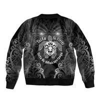Aotearoa Toitu Te Tiriti Bomber Jacket Ka Mua Ka Muri LT05 - Polynesian Pride