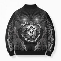 Aotearoa Toitu Te Tiriti Bomber Puffer Jacket Ka Mua Ka Muri LT05 - Polynesian Pride
