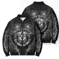 Aotearoa Toitu Te Tiriti Bomber Puffer Jacket Ka Mua Ka Muri LT05 - Polynesian Pride