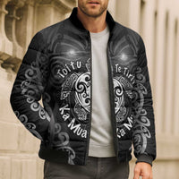 Aotearoa Toitu Te Tiriti Bomber Puffer Jacket Ka Mua Ka Muri LT05 - Polynesian Pride
