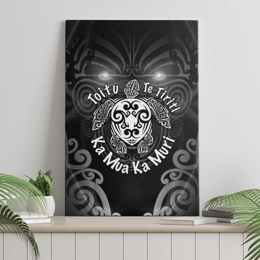 Aotearoa Toitu Te Tiriti Canvas Wall Art Ka Mua Ka Muri LT05 - Polynesian Pride