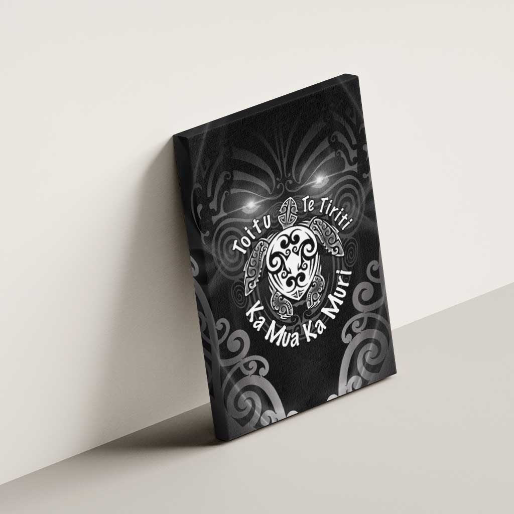 Aotearoa Toitu Te Tiriti Canvas Wall Art Ka Mua Ka Muri LT05 - Polynesian Pride