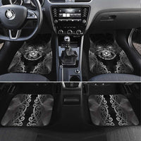 Aotearoa Toitu Te Tiriti Car Mats Ka Mua Ka Muri LT05 Set 4pcs Black - Polynesian Pride