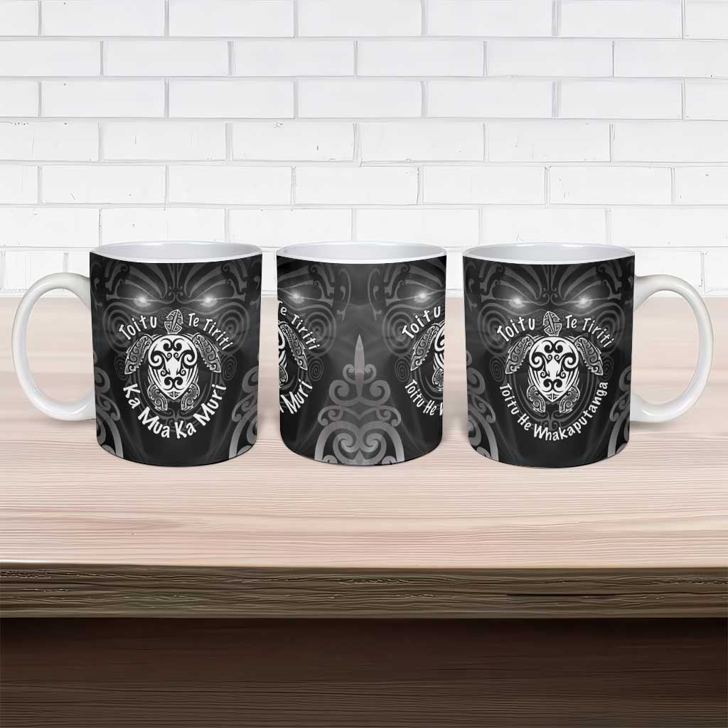 Aotearoa Toitu Te Tiriti Ceramic Mug Ka Mua Ka Muri LT05 - Polynesian Pride