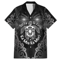 Aotearoa Toitu Te Tiriti Family Matching Tank Maxi Dress and Hawaiian Shirt Ka Mua Ka Muri