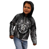 Aotearoa Toitu Te Tiriti Kid Hoodie Ka Mua Ka Muri LT05 - Polynesian Pride