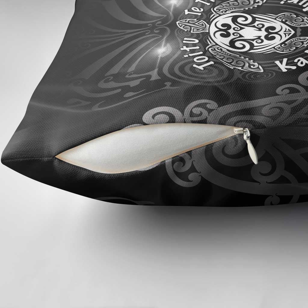 Aotearoa Toitu Te Tiriti Pillow Cover Ka Mua Ka Muri LT05 - Polynesian Pride