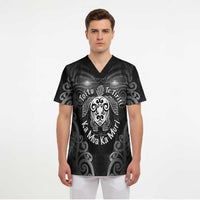 Aotearoa Toitu Te Tiriti Scrub Top Ka Mua Ka Muri LT05 - Polynesian Pride
