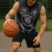 Aotearoa Toitu Te Tiriti Sleeveless Hoodie Ka Mua Ka Muri LT05 - Polynesian Pride