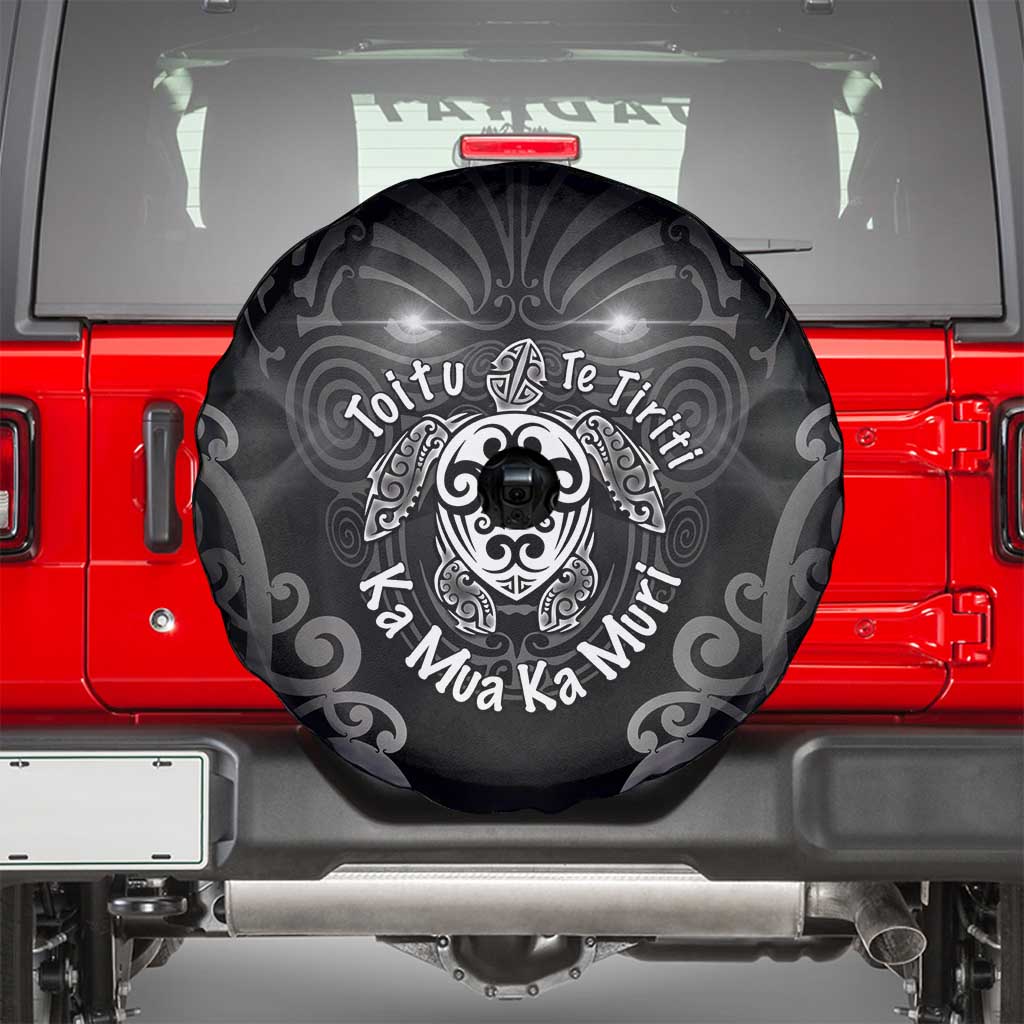 Aotearoa Toitu Te Tiriti Spare Tire Cover Ka Mua Ka Muri LT05 - Polynesian Pride