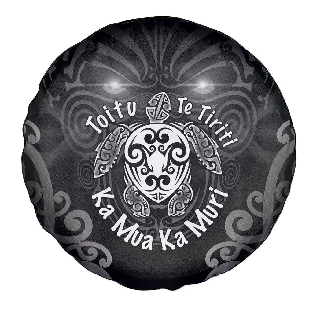 Aotearoa Toitu Te Tiriti Spare Tire Cover Ka Mua Ka Muri LT05 - Polynesian Pride