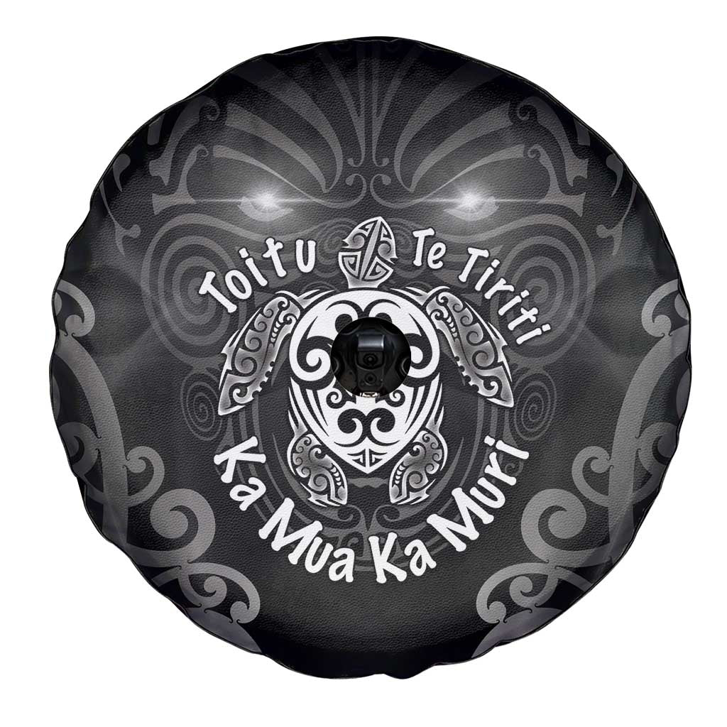 Aotearoa Toitu Te Tiriti Spare Tire Cover Ka Mua Ka Muri LT05 - Polynesian Pride