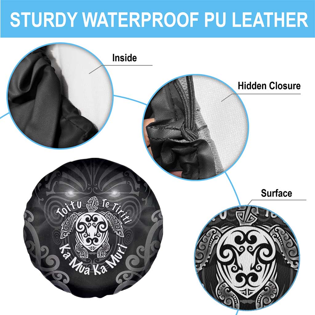 Aotearoa Toitu Te Tiriti Spare Tire Cover Ka Mua Ka Muri LT05 - Polynesian Pride