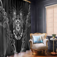Aotearoa Toitu Te Tiriti Window Curtain Ka Mua Ka Muri LT05 - Polynesian Pride