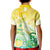 Personalised Cook Islands Kia Orana Kid Polo Shirt Polynesian Turtle With Circle Stars LT05 - Polynesian Pride