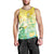 Personalised Cook Islands Kia Orana Men Tank Top Polynesian Turtle With Circle Stars LT05 - Polynesian Pride