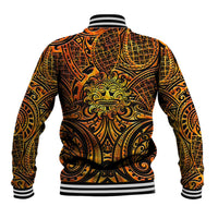 New Zealand Tamanuitera The Sun Baseball Jacket Maori Pattern LT05 - Polynesian Pride