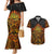 New Zealand Tamanuitera The Sun Couples Matching Mermaid Dress and Hawaiian Shirt Maori Pattern