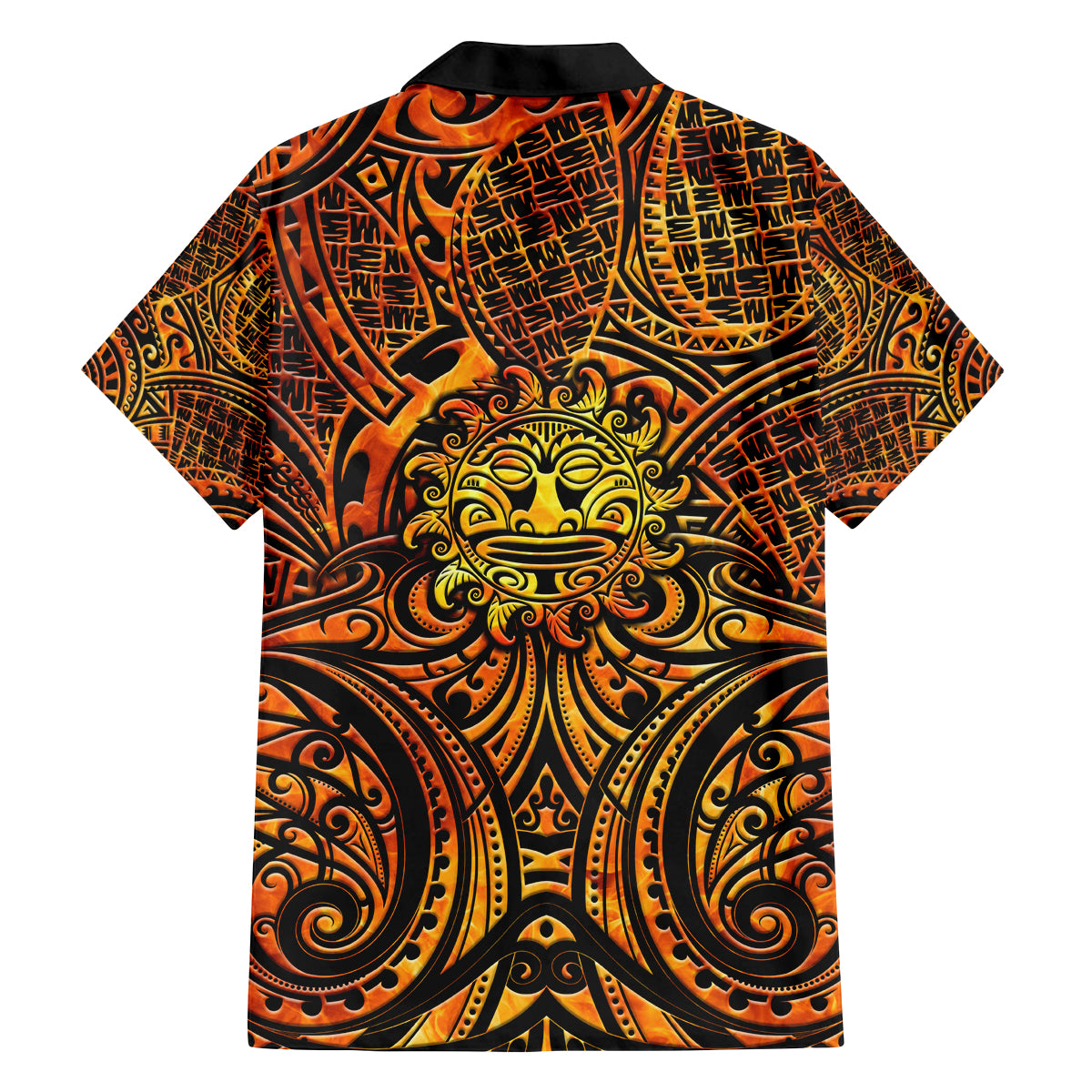 New Zealand Tamanuitera The Sun Family Matching Long Sleeve Bodycon Dress and Hawaiian Shirt Maori Pattern