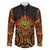 New Zealand Tamanuitera The Sun Family Matching Long Sleeve Bodycon Dress and Hawaiian Shirt Maori Pattern