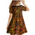 New Zealand Tamanuitera The Sun Family Matching Mermaid Dress and Hawaiian Shirt Maori Pattern