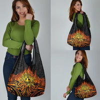 New Zealand Tamanuitera The Sun Grocery Bag Maori Pattern LT05 - Polynesian Pride