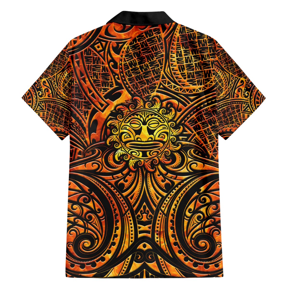 New Zealand Tamanuitera The Sun Hawaiian Shirt Maori Pattern LT05 - Polynesian Pride