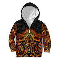 New Zealand Tamanuitera The Sun Kid Hoodie Maori Pattern