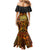 New Zealand Tamanuitera The Sun Mermaid Dress Maori Pattern