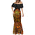 New Zealand Tamanuitera The Sun Mermaid Dress Maori Pattern