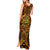 New Zealand Tamanuitera The Sun Tank Maxi Dress Maori Pattern