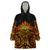 New Zealand Tamanuitera The Sun Wearable Blanket Hoodie Maori Pattern