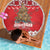 New Zealand Christmas In July Beach Blanket Maori Kiwi Xmas Tree - Red
