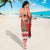 New Zealand Christmas In July Sarong Maori Kiwi Xmas Tree - Red