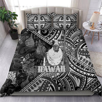 Hawaii King Kamehameha Bedding Set With Hawaiian Ipu Motifs Black Version LT05 - Polynesian Pride
