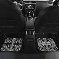 Hawaii King Kamehameha Car Mats With Hawaiian Ipu Motifs Black Version
