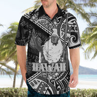 Hawaii King Kamehameha Hawaiian Shirt With Hawaiian Ipu Motifs Black Version