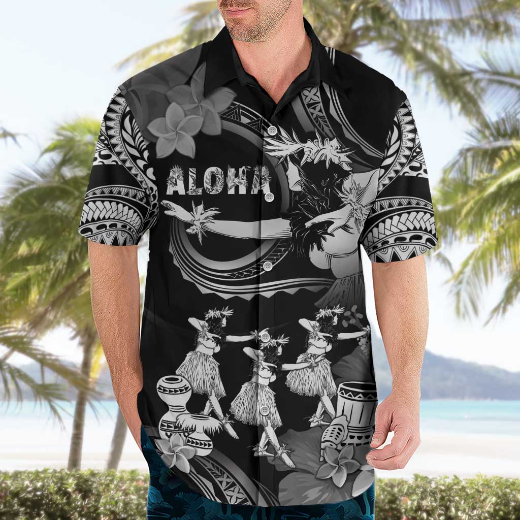 Hawaii Beautiful Hula Dancers Hawaiian Shirt With Ipu Keke And Pahu Drum LT05 - Polynesian Pride