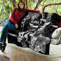 Hawaii Beautiful Hula Dancers Quilt With Ipu Keke And Pahu Drum