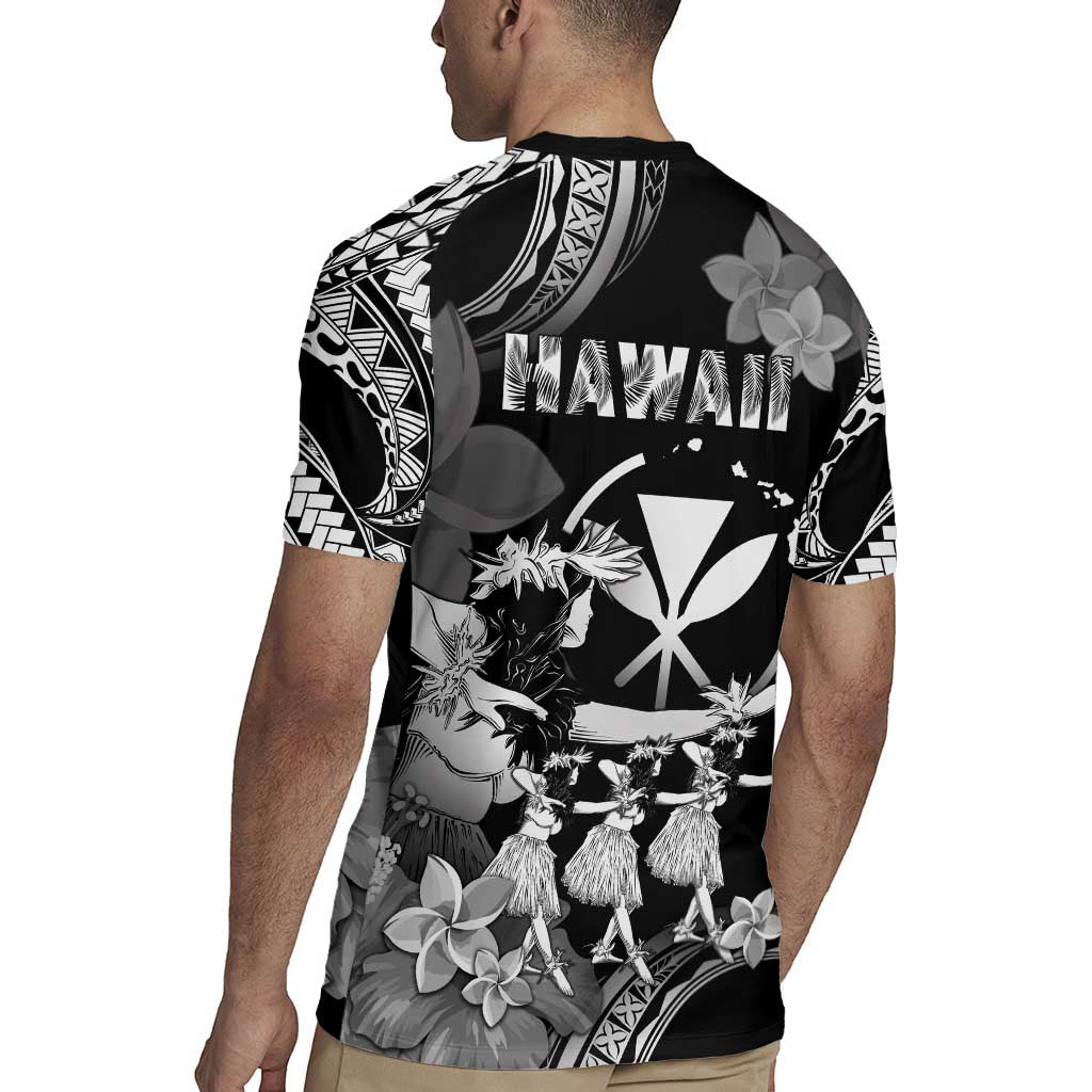Hawaii Beautiful Hula Dancers Rugby Jersey With Ipu Keke And Pahu Drum LT05 - Polynesian Pride