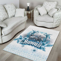 Hawaii Sugar Plantation Area Rug With Hawaiian Tapa Pattern