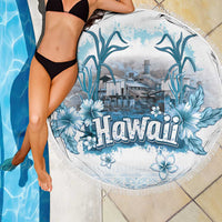 Hawaii Sugar Plantation Beach Blanket With Hawaiian Tapa Pattern LT05 - Polynesian Pride