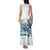 Hawaii Sugar Plantation Family Matching Tank Maxi Dress and Hawaiian Shirt With Hawaiian Tapa Pattern