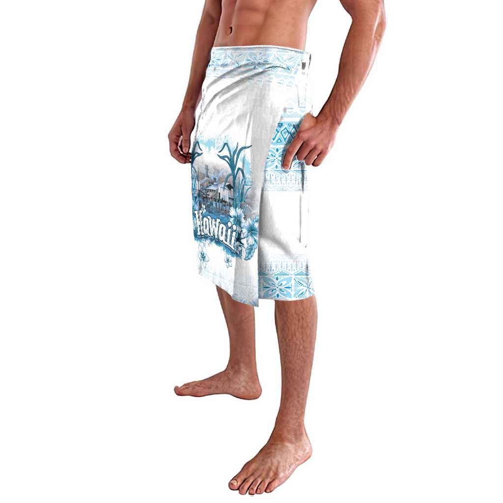 Hawaii Sugar Plantation Lavalava With Hawaiian Tapa Pattern LT05 - Polynesian Pride