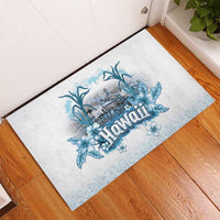 Hawaii Sugar Plantation Rubber Doormat With Hawaiian Tapa Pattern LT05 - Polynesian Pride
