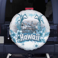 Hawaii Sugar Plantation Spare Tire Cover With Hawaiian Tapa Pattern LT05 - Polynesian Pride