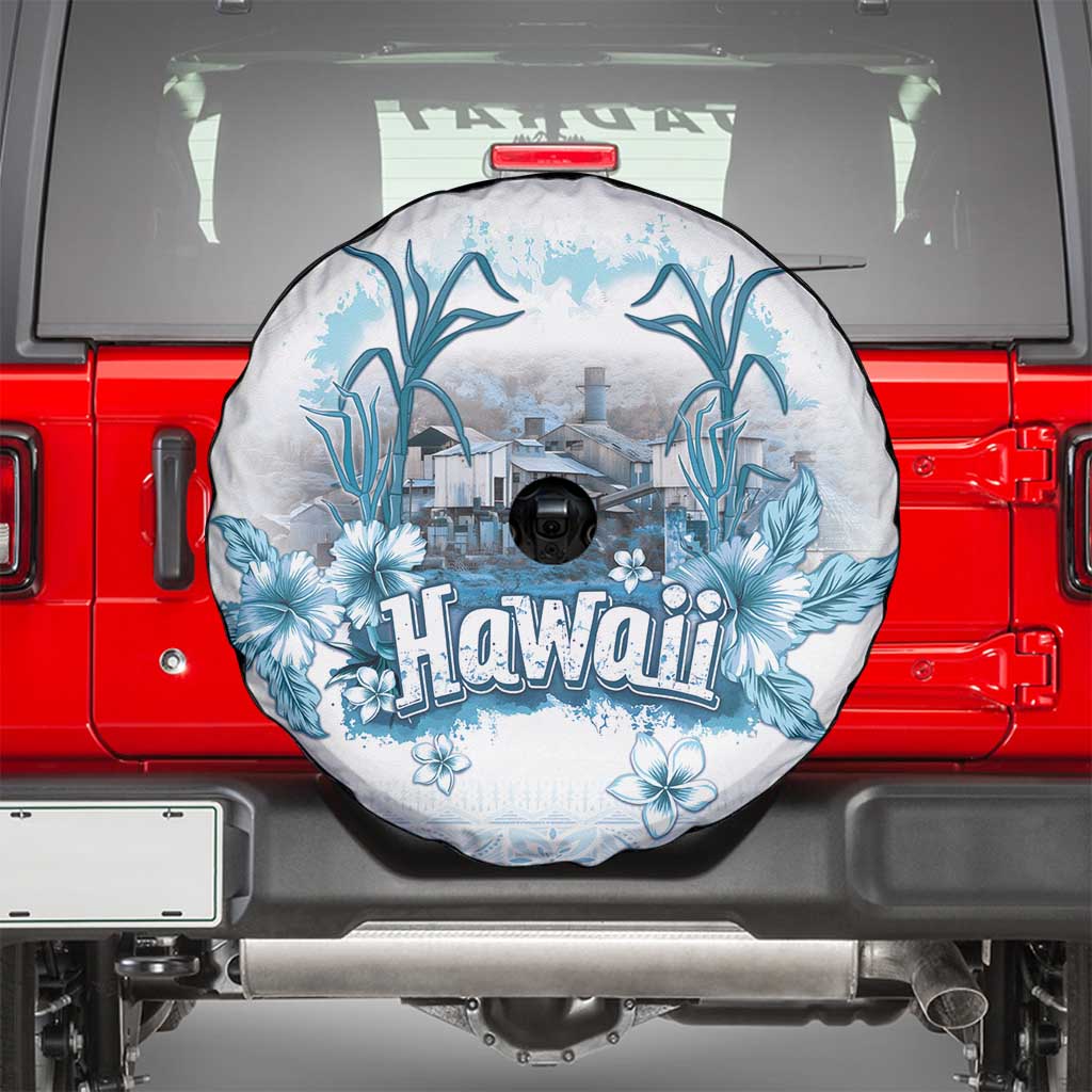Hawaii Sugar Plantation Spare Tire Cover With Hawaiian Tapa Pattern LT05 - Polynesian Pride