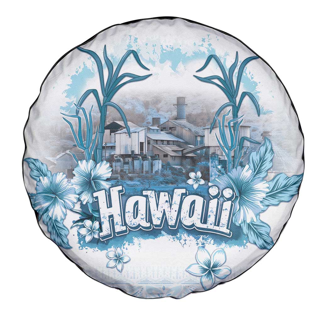Hawaii Sugar Plantation Spare Tire Cover With Hawaiian Tapa Pattern LT05 - Polynesian Pride